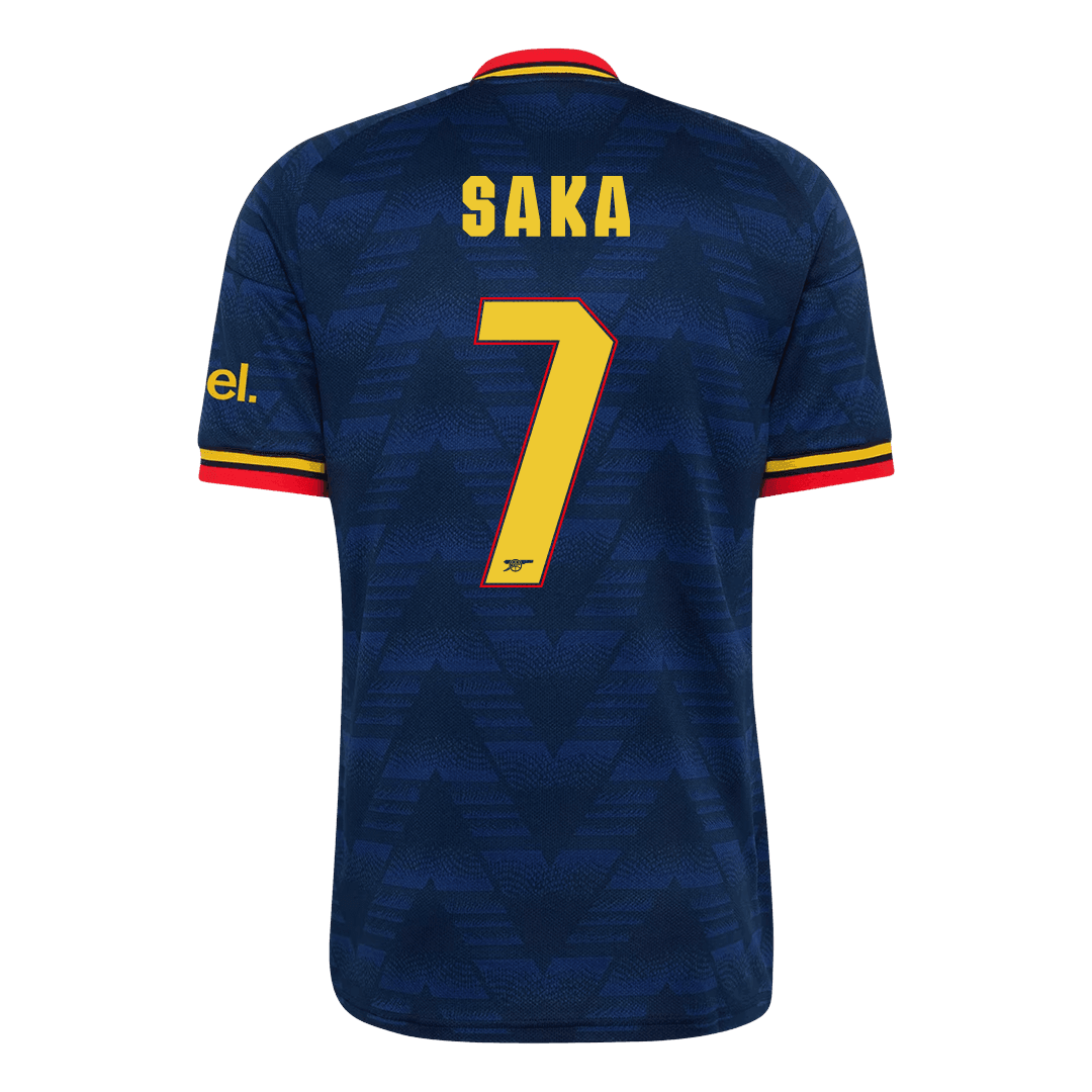 SAKA #7 Arsenal Away Jersey 2026/27 (back view)