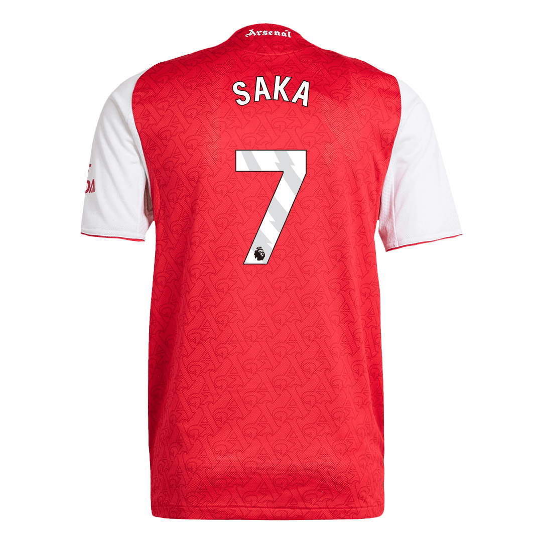 SAKA #7 Arsenal Home Match Jersey Player Version 2025/26