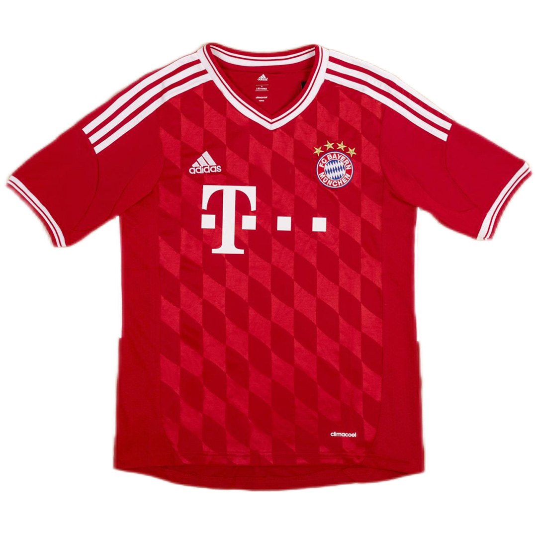 Schweinsteiger #31 Retro Bayern Munich Home Jersey 2013/14 (back view)