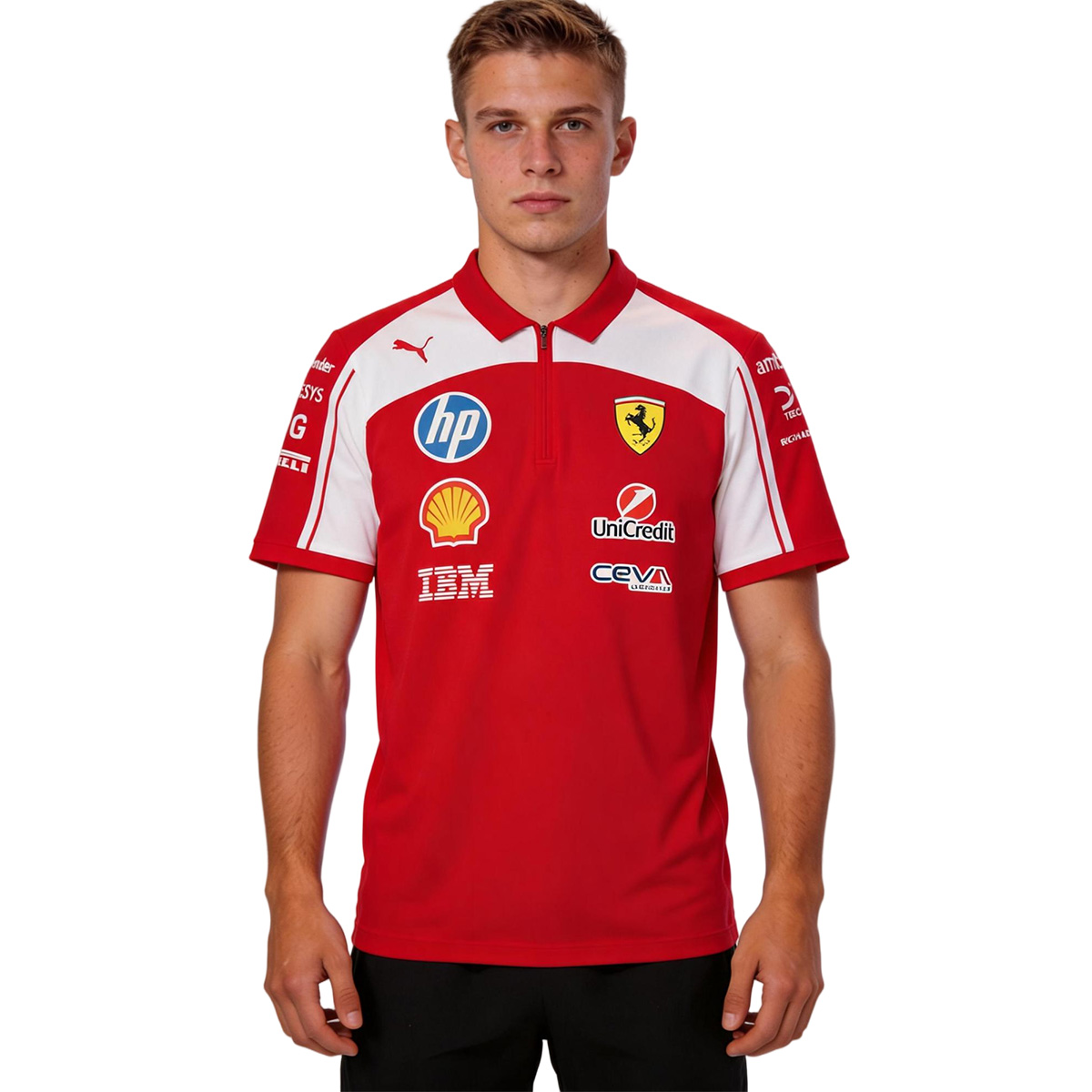 Scuderia Ferrari F1 Racing Team Polo Shirt 2026