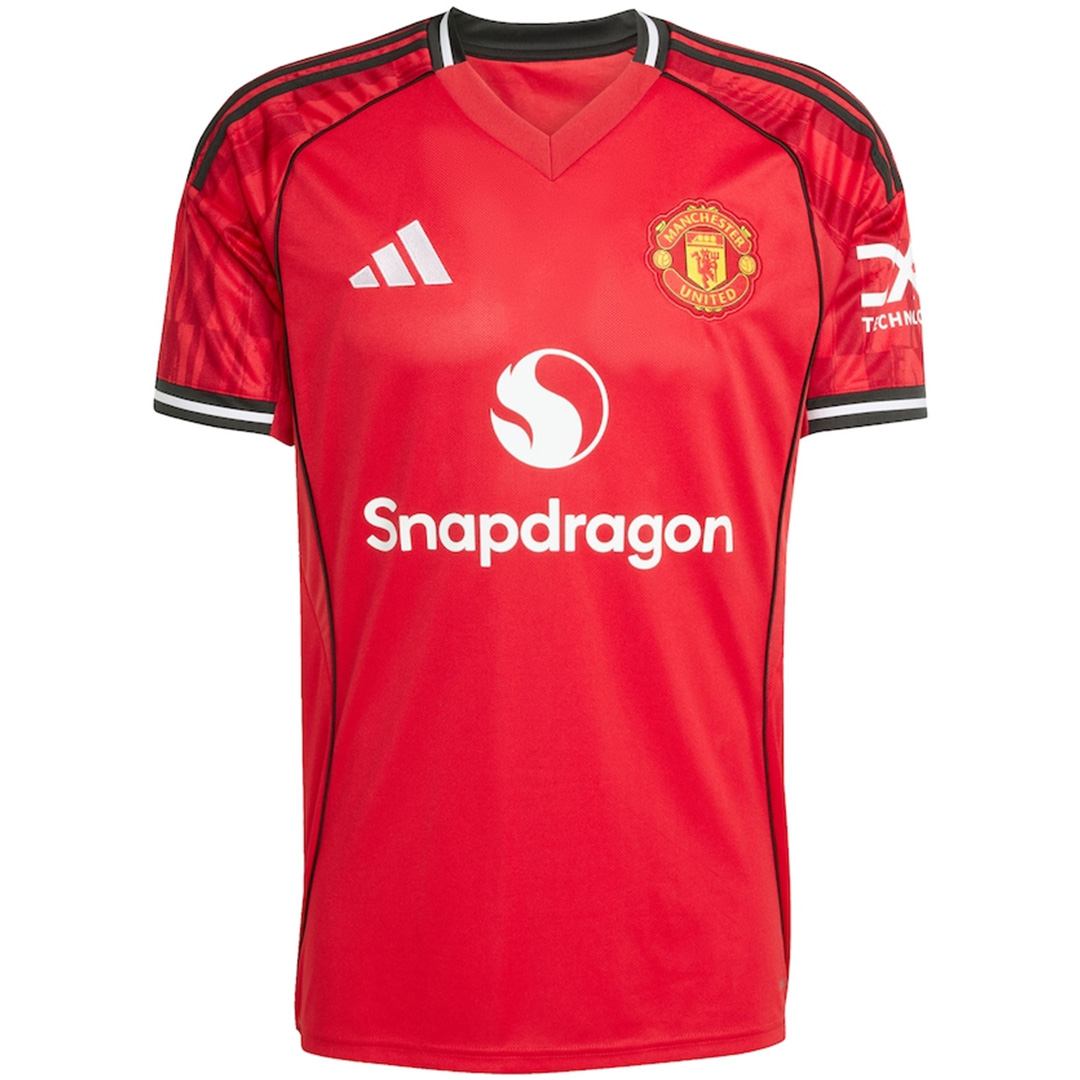 ŠEŠKO #30 Manchester United Home Jersey 2025/26 (back view)