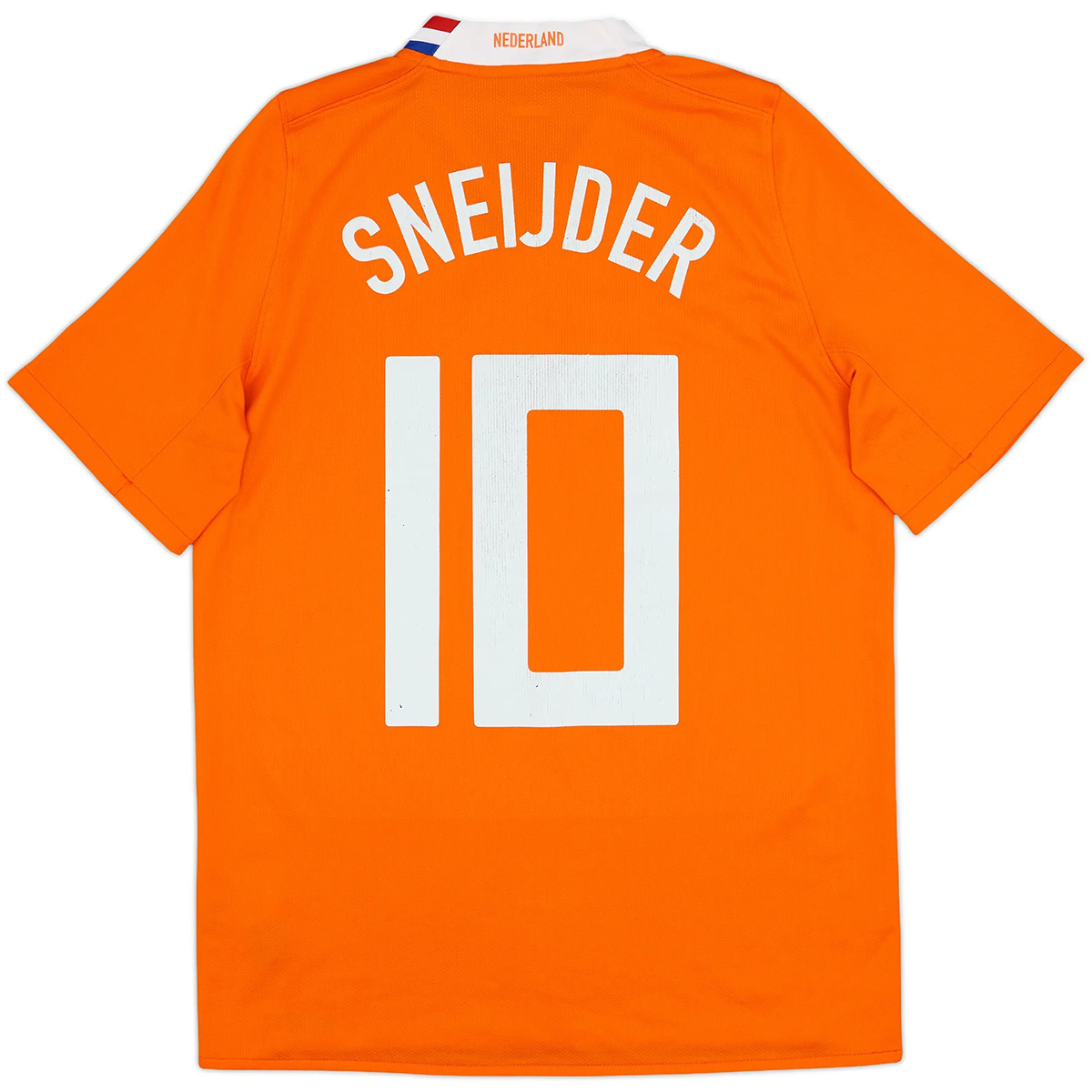 SNEIJDER #10 Retro Netherlands Home Jersey Euro 2008