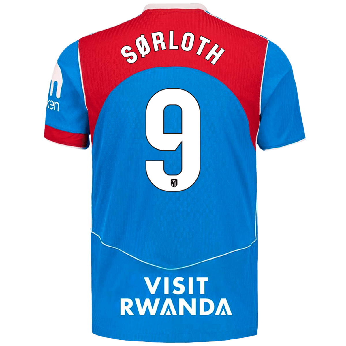 SØRLOTH #9 Atletico Madrid Third Match Jersey Player Version 2025/26