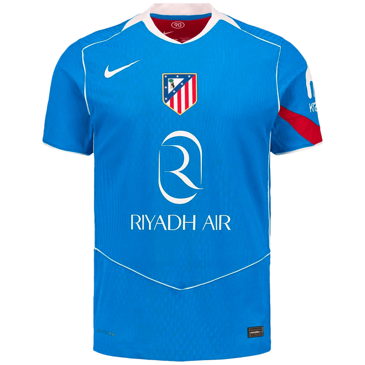 SØRLOTH #9 Atletico Madrid Third Match Jersey Player Version 2025/26 (back view)