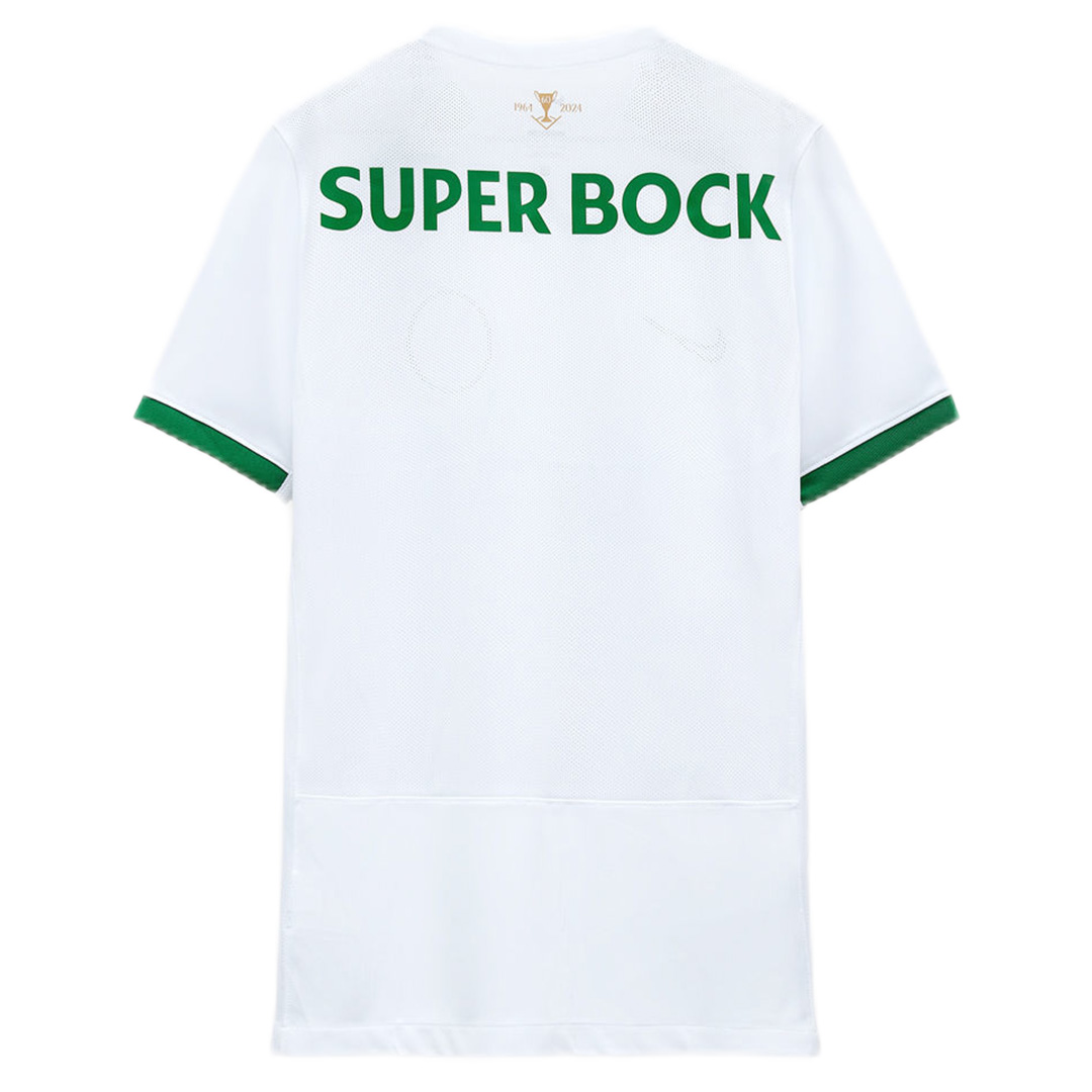 Sporting CP 60th Anniversary Away Jersey 2024/25 (back view)