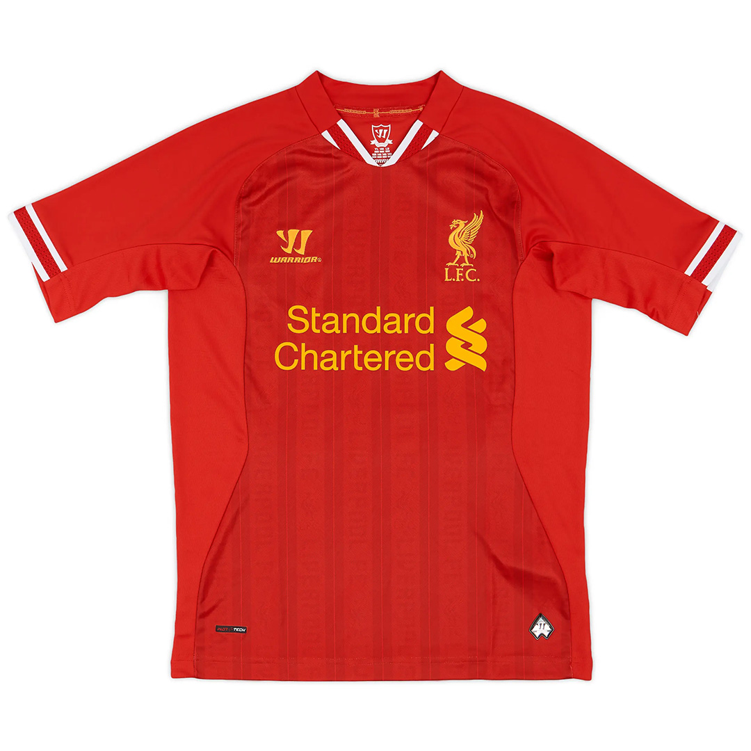 SUAREZ #7 Retro Liverpool Home Jersey 2013/14 (back view)