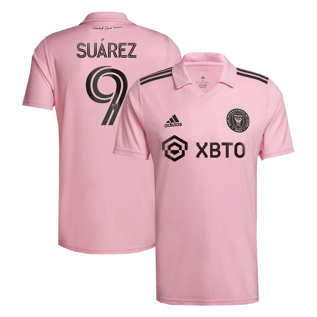 SUÁREZ #9 Inter Miami Home Jersey 2023