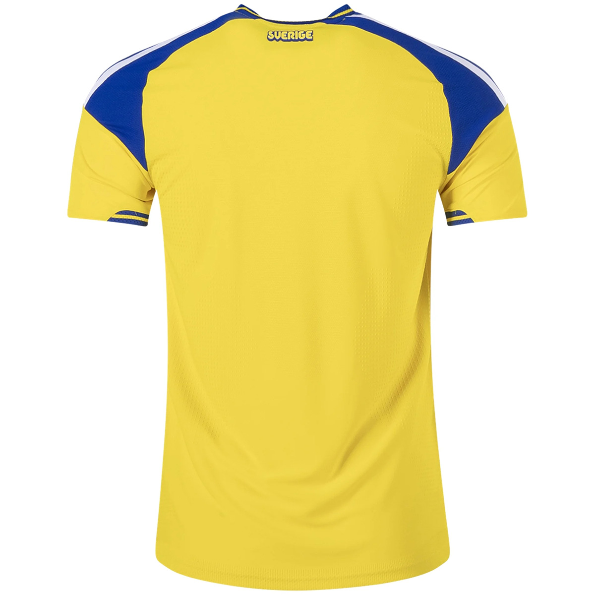 Sweden Home Match Jersey Player Version World Cup 2026 (back view)