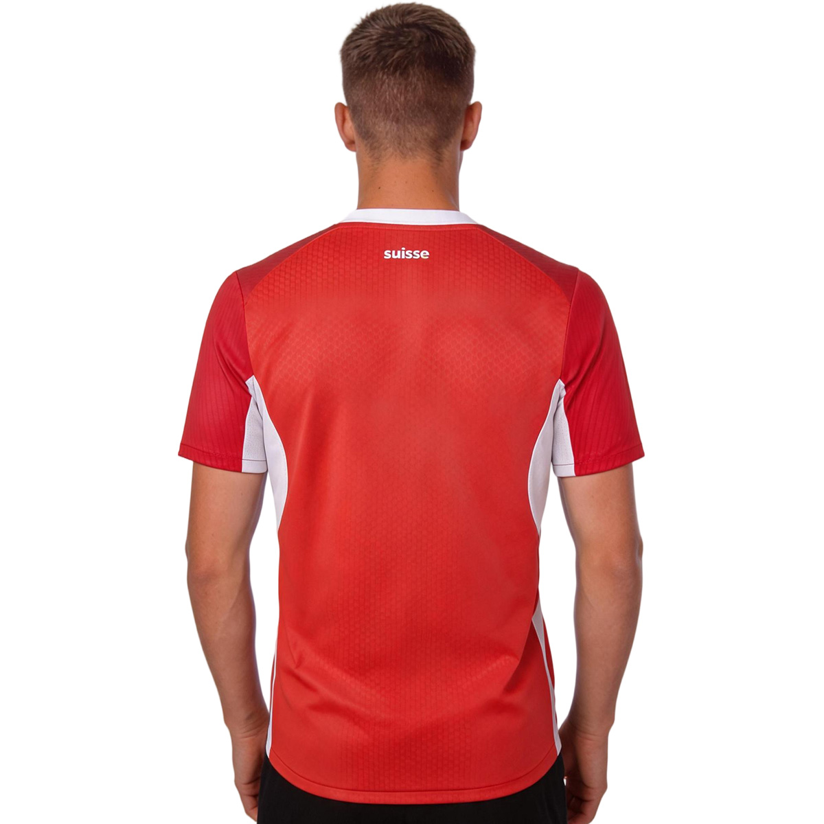 Switzerland Home Match Jersey Player Version World Cup 2026 (back view)
