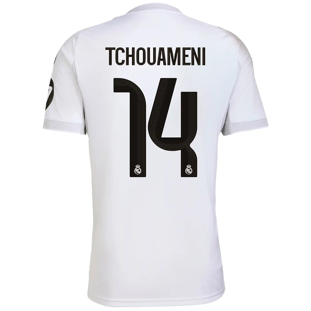 TCHOUAMENI #14 Real Madrid Home Jersey 2025/26