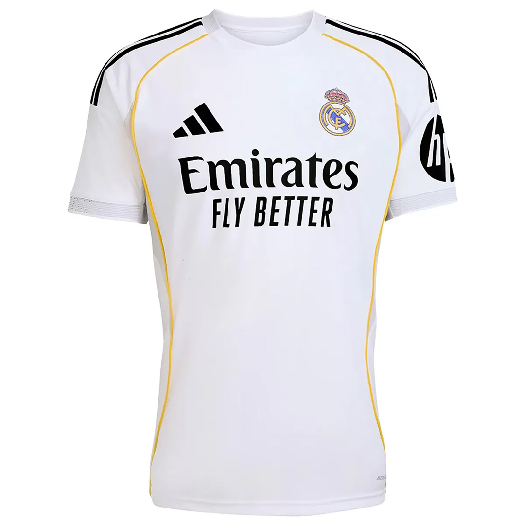 TCHOUAMENI #14 Real Madrid Home Jersey 2025/26 (back view)