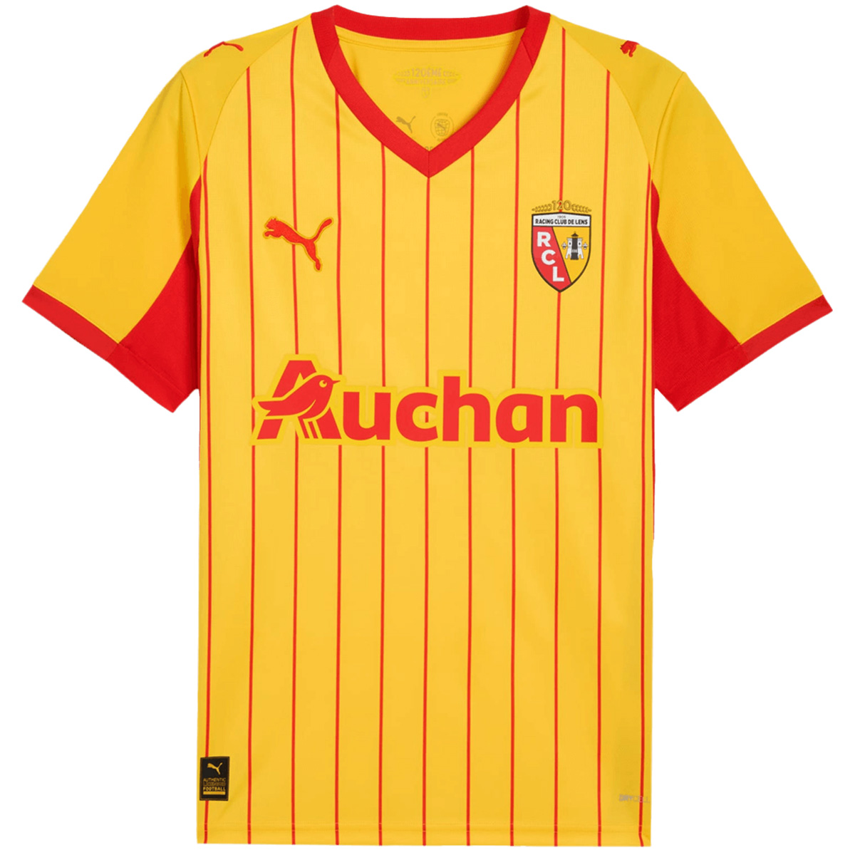 THAUVIN #10 RC Lens Home Jersey 2025/26 (back view)
