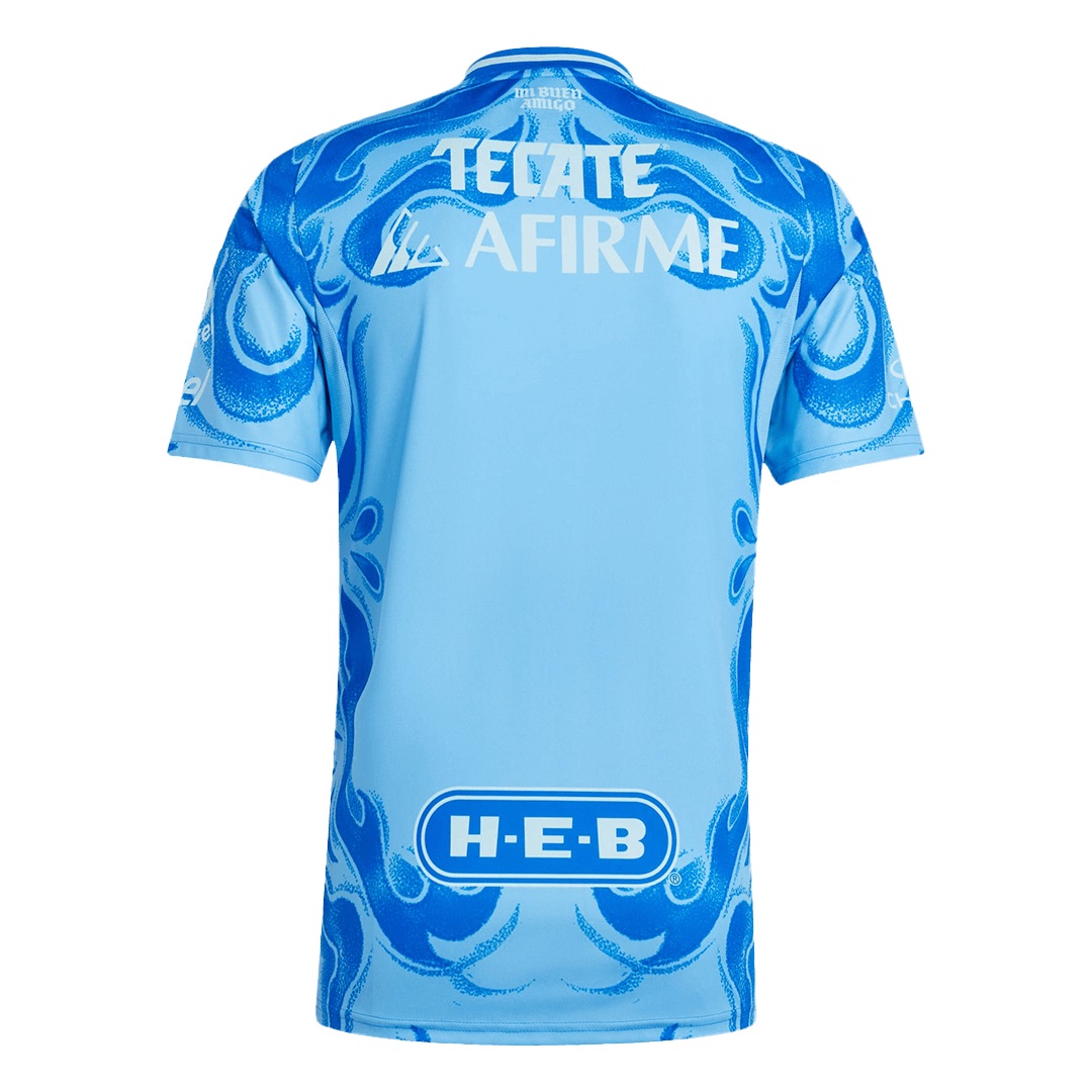 Tigres UANL Away Jersey 2025/26 (back view)