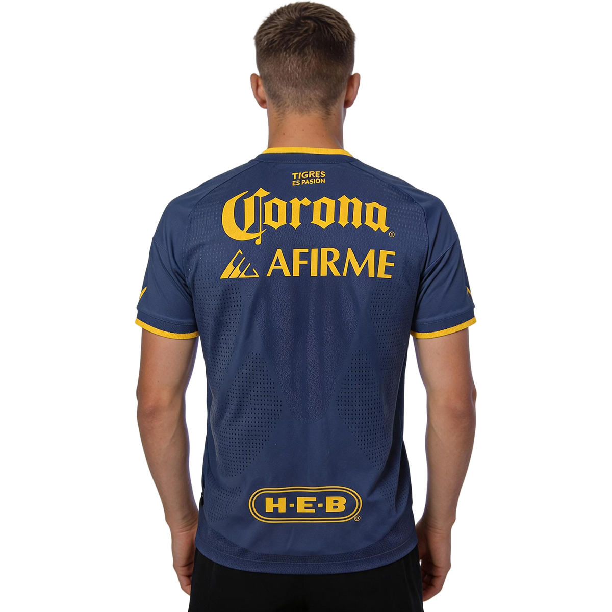 Tigres UANL Away Match Jersey Player Version 2026/27 (back view)