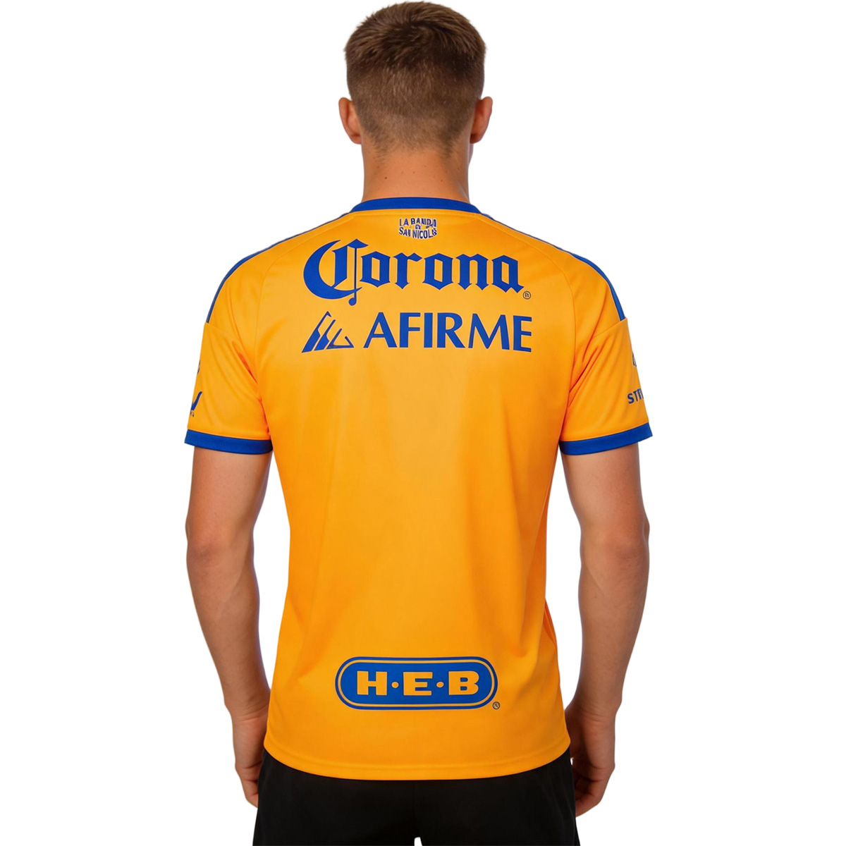 Tigres UANL Home Jersey 2026/27 (back view)