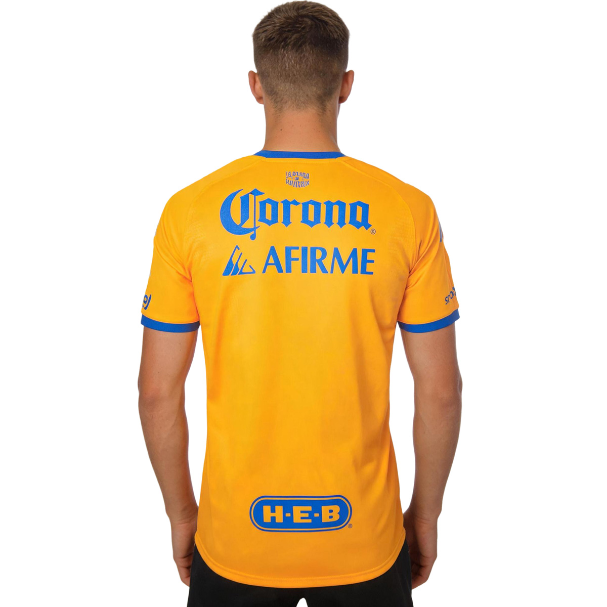 Tigres UANL Home Match Jersey Player Version 2026/27 (back view)