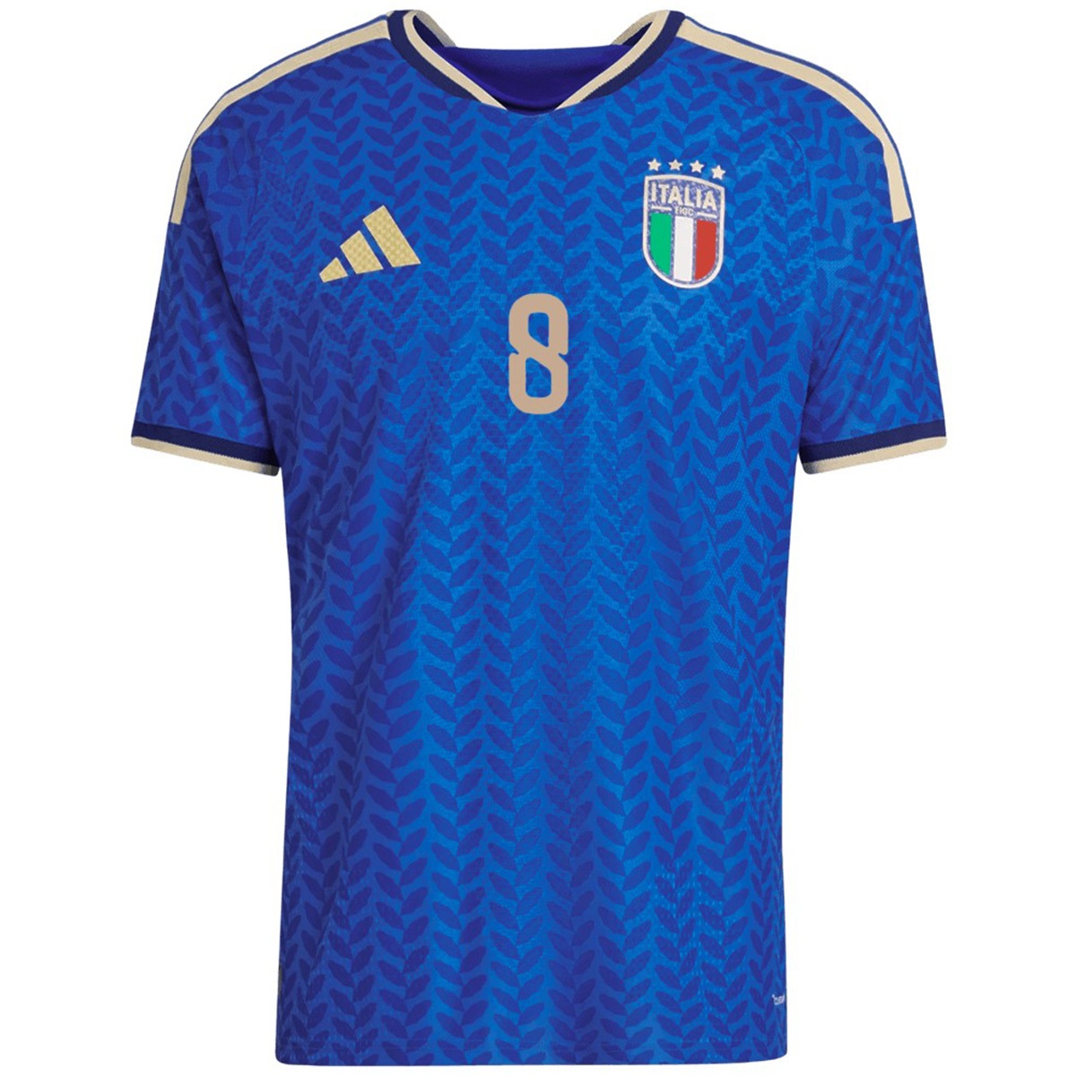 TONALI #8 Italy Home Match Jersey Player Version World Cup 2026 (back view)