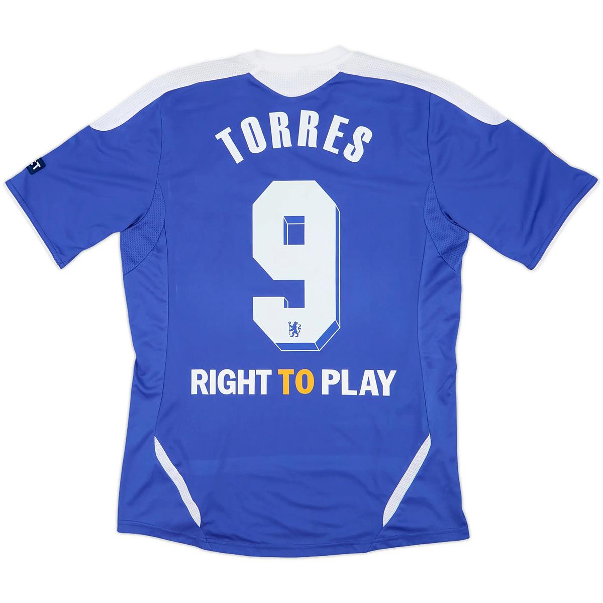 Torres #9 Retro Chelsea UCL Final Home Jersey 2011/12