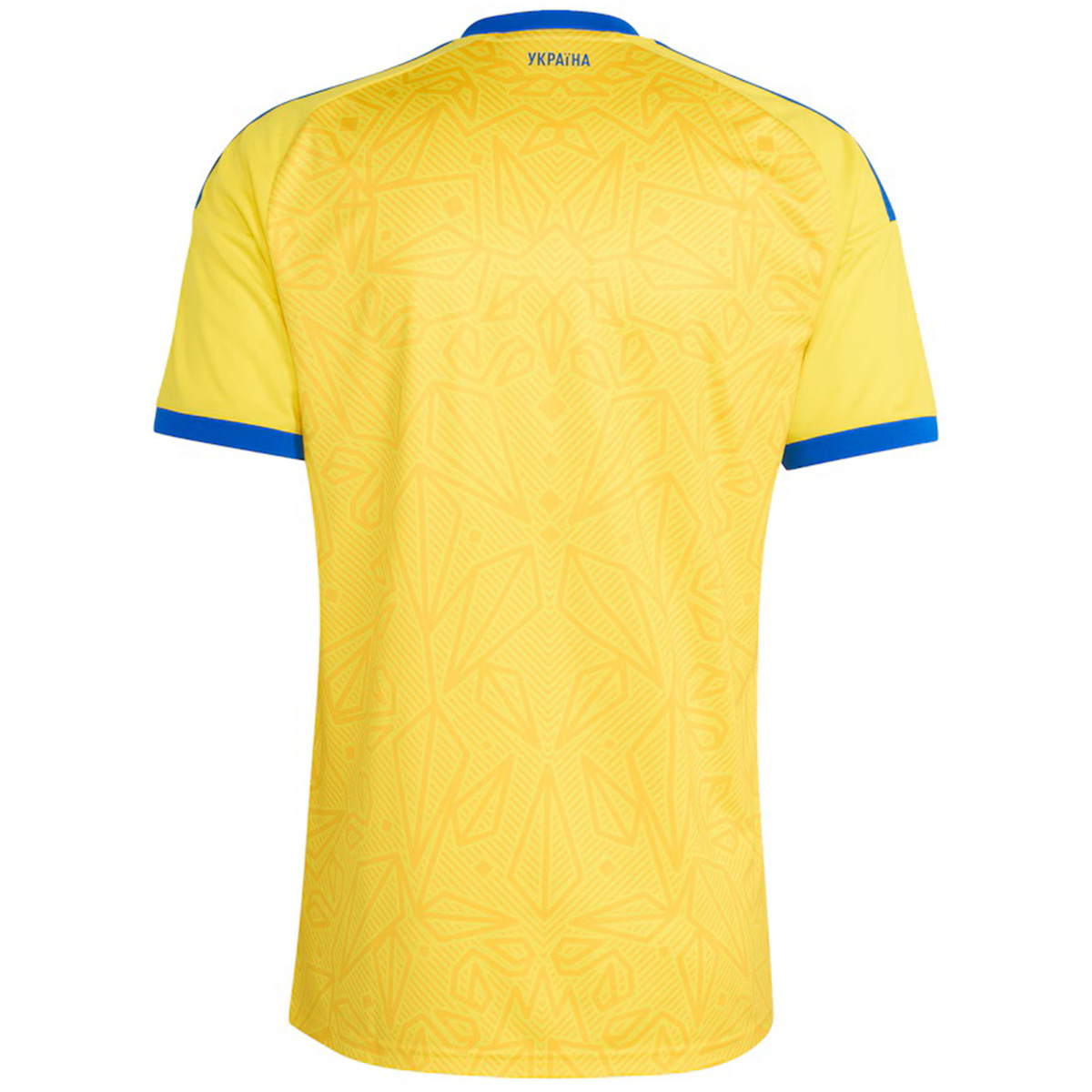 Ukraine Home Jersey World Cup 2026 (back view)