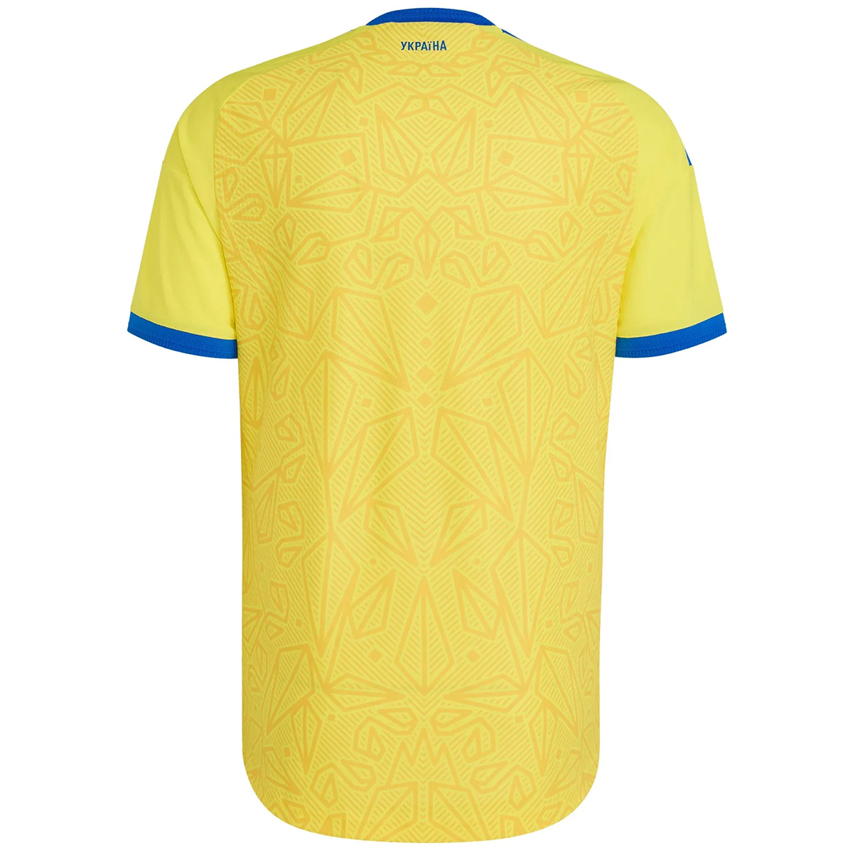 Ukraine Home Match Jersey Player Version World Cup 2026 (back view)