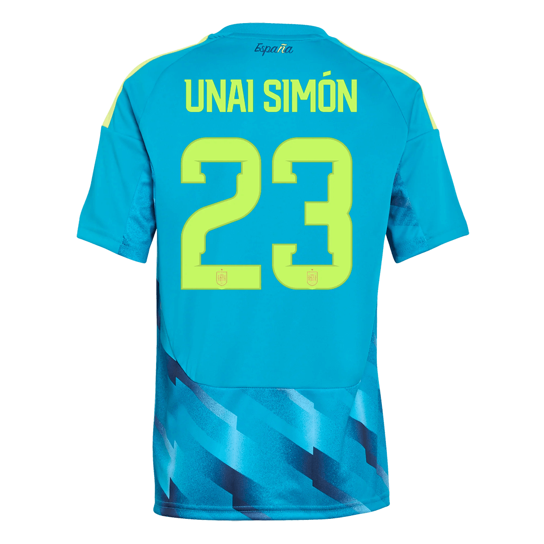 UNAI SIMÓN #23 Spain Goalkeeper Jersey World Cup 2026