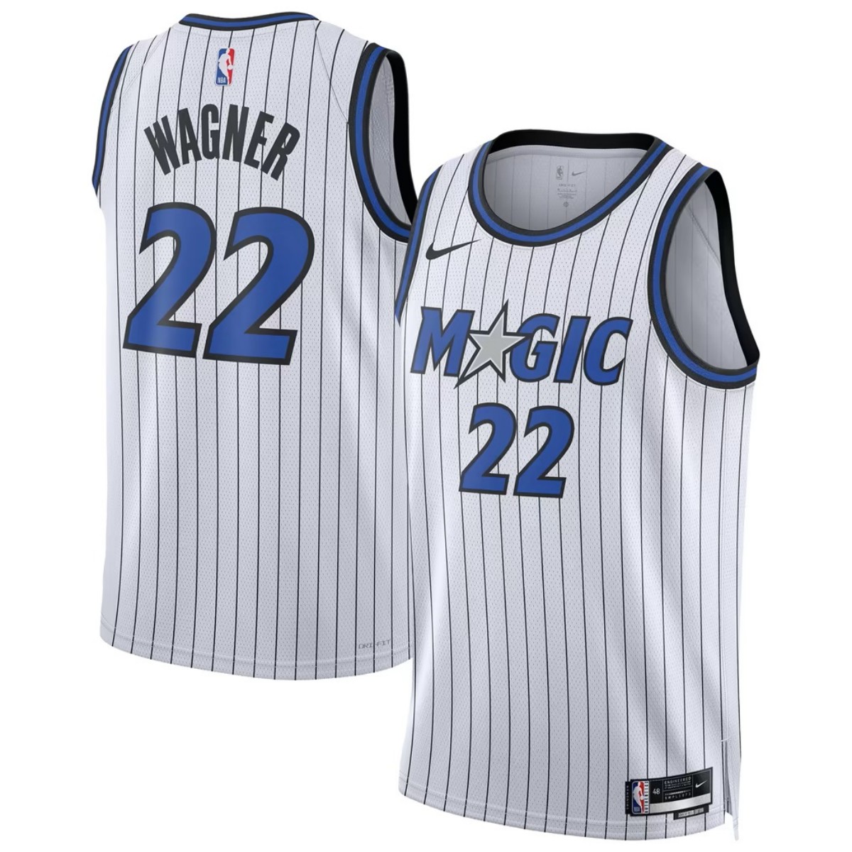 Unisex Orlando Magic Franz Wagner #22 White Swingman Jersey - Association Edition