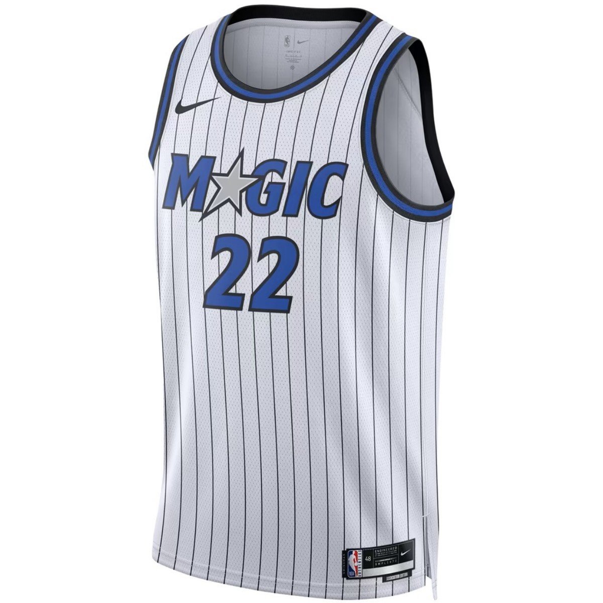 Unisex Orlando Magic Franz Wagner #22 White Swingman Jersey - Association Edition (back view)