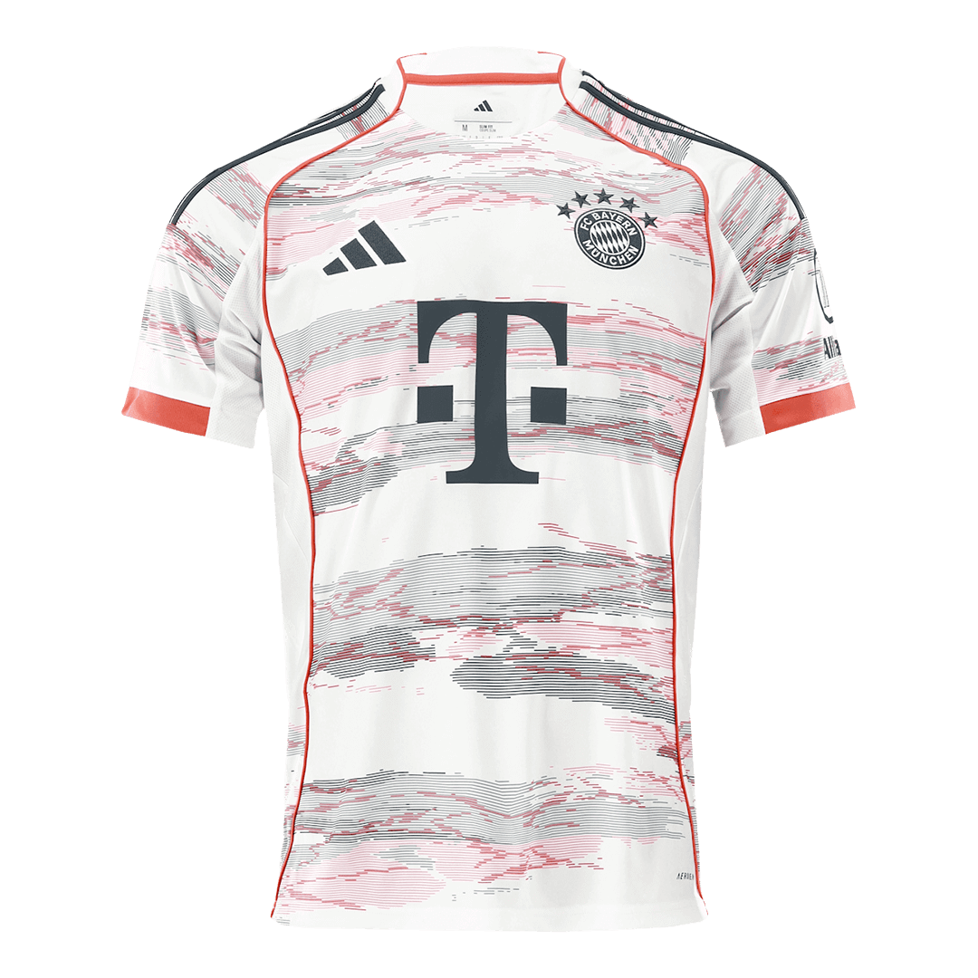 UPAMECANO #2 Bayern Munich Away Jersey 2025/26 (back view)