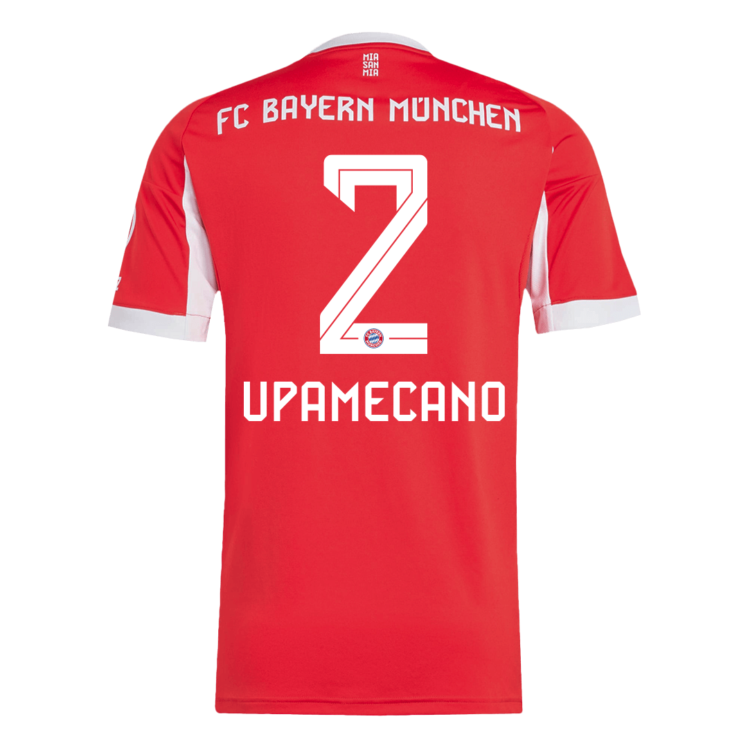 UPAMECANO #2 Bayern Munich Home Jersey 2025/26