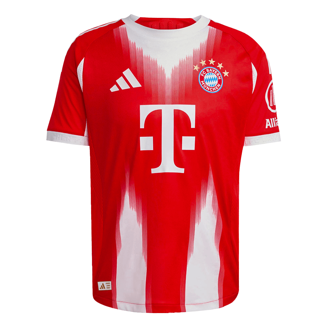 UPAMECANO #2 Bayern Munich Home Match Jersey Player Version 2025/26 (back view)