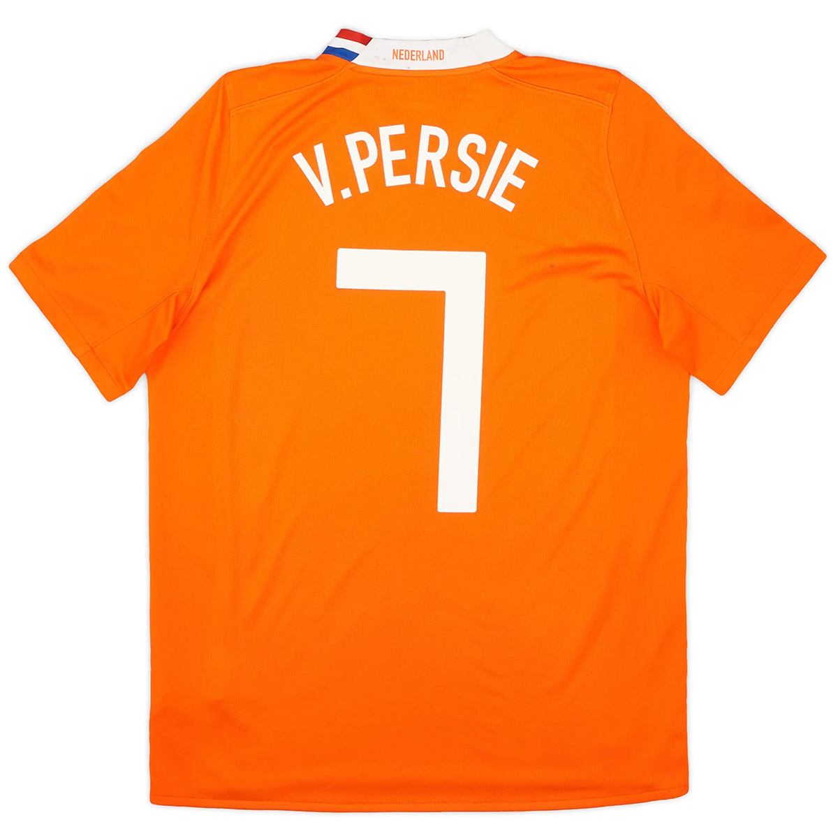 V.PERSIE #7 Retro Netherlands Home Jersey Euro 2008