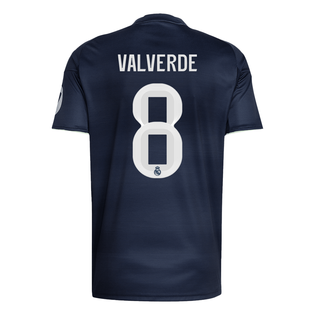 VALVERDE #8 Real Madrid Away Jersey 2025/26