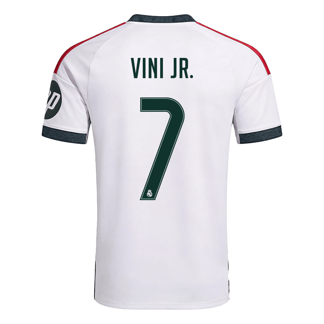 VINI JR. #7 Real Madrid Home Jersey 2026/27 (back view)