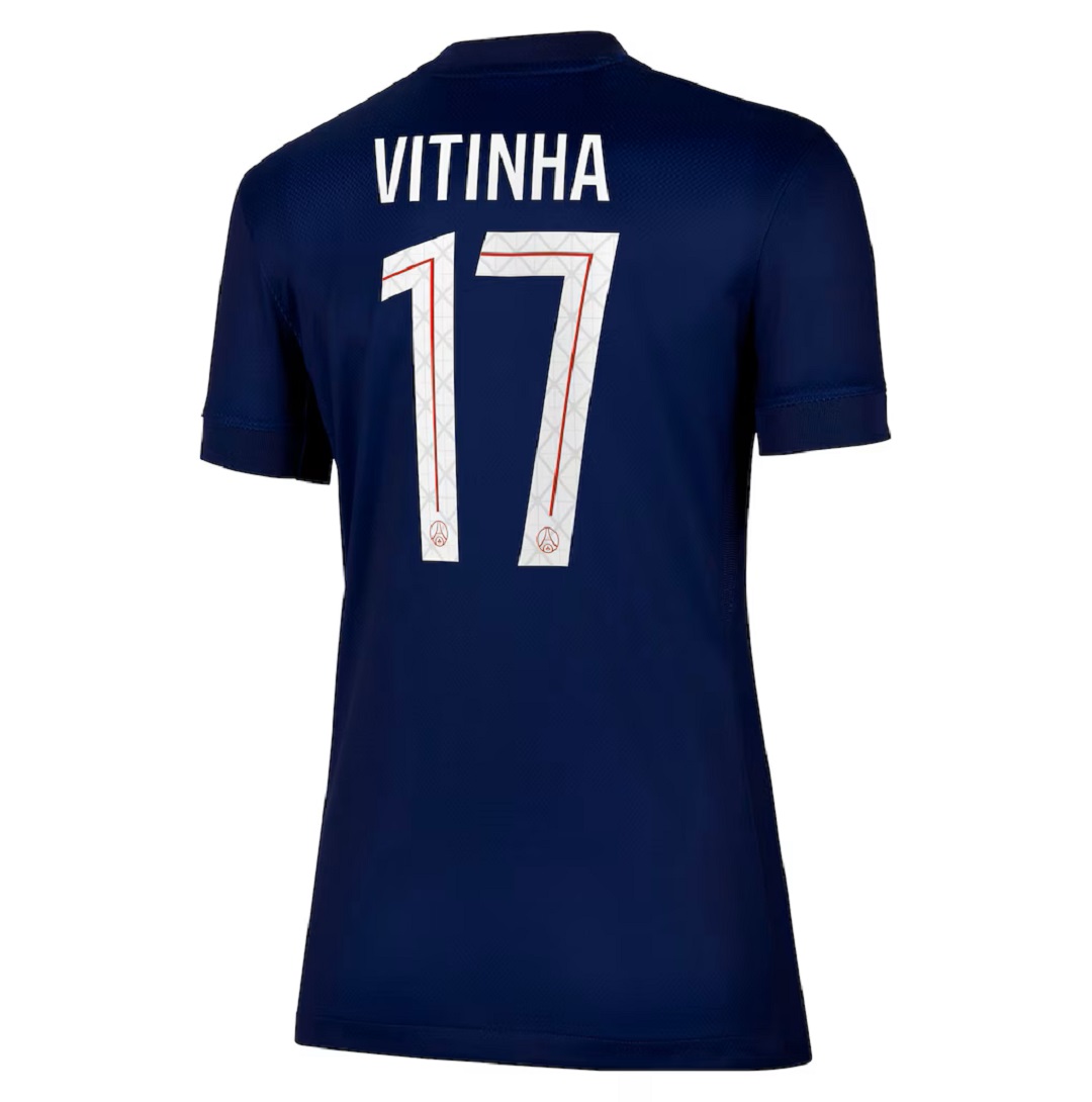 VITINHA #17 PSG Home Jersey 2025/26
