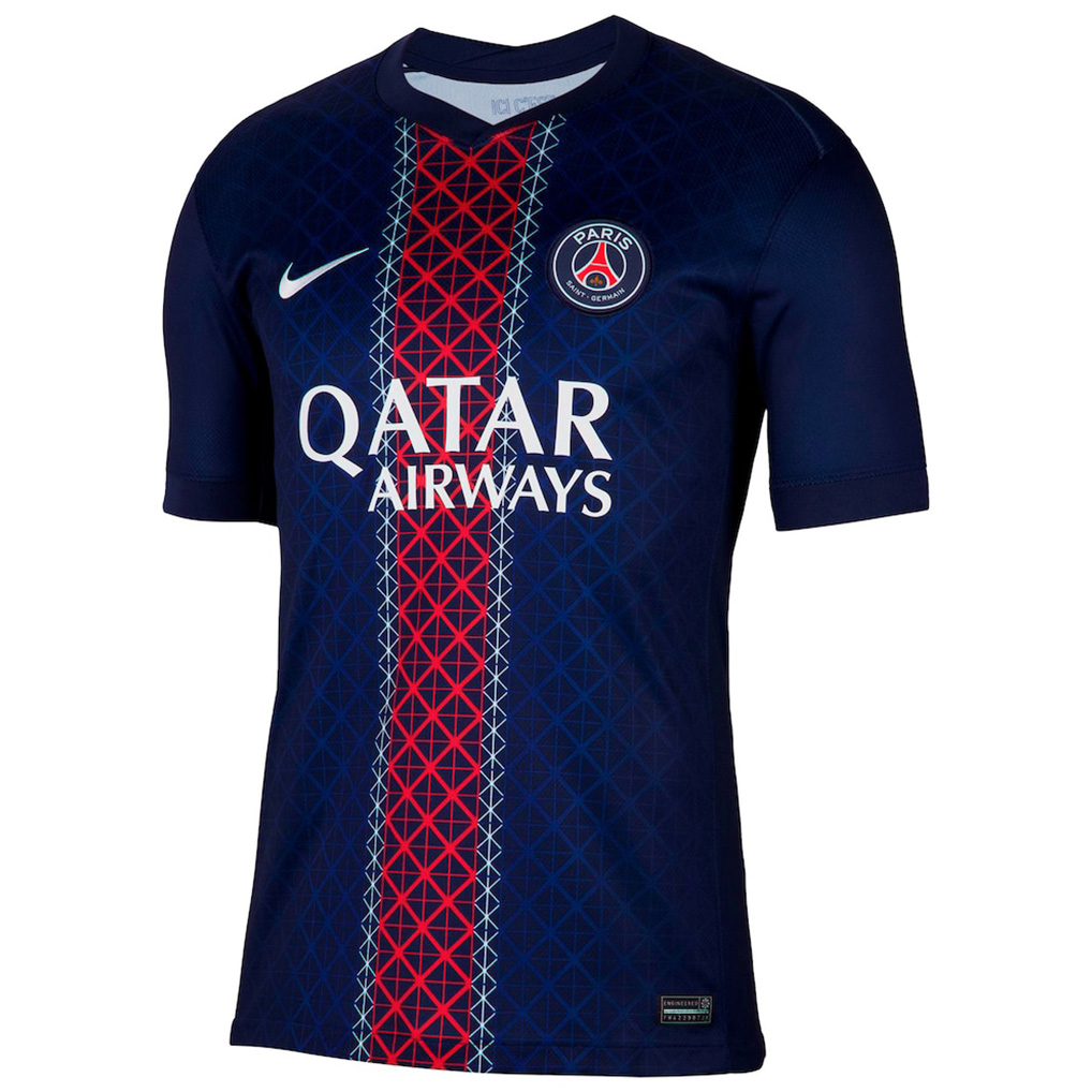 VITINHA #17 PSG Home Jersey 2025/26 (back view)