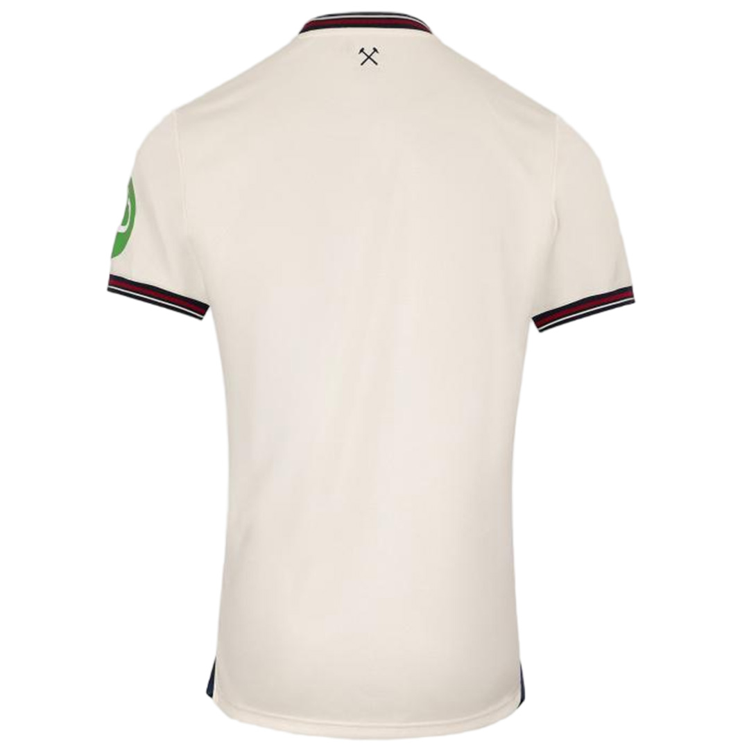 West Ham United Away Jersey 2025/26 (back view)