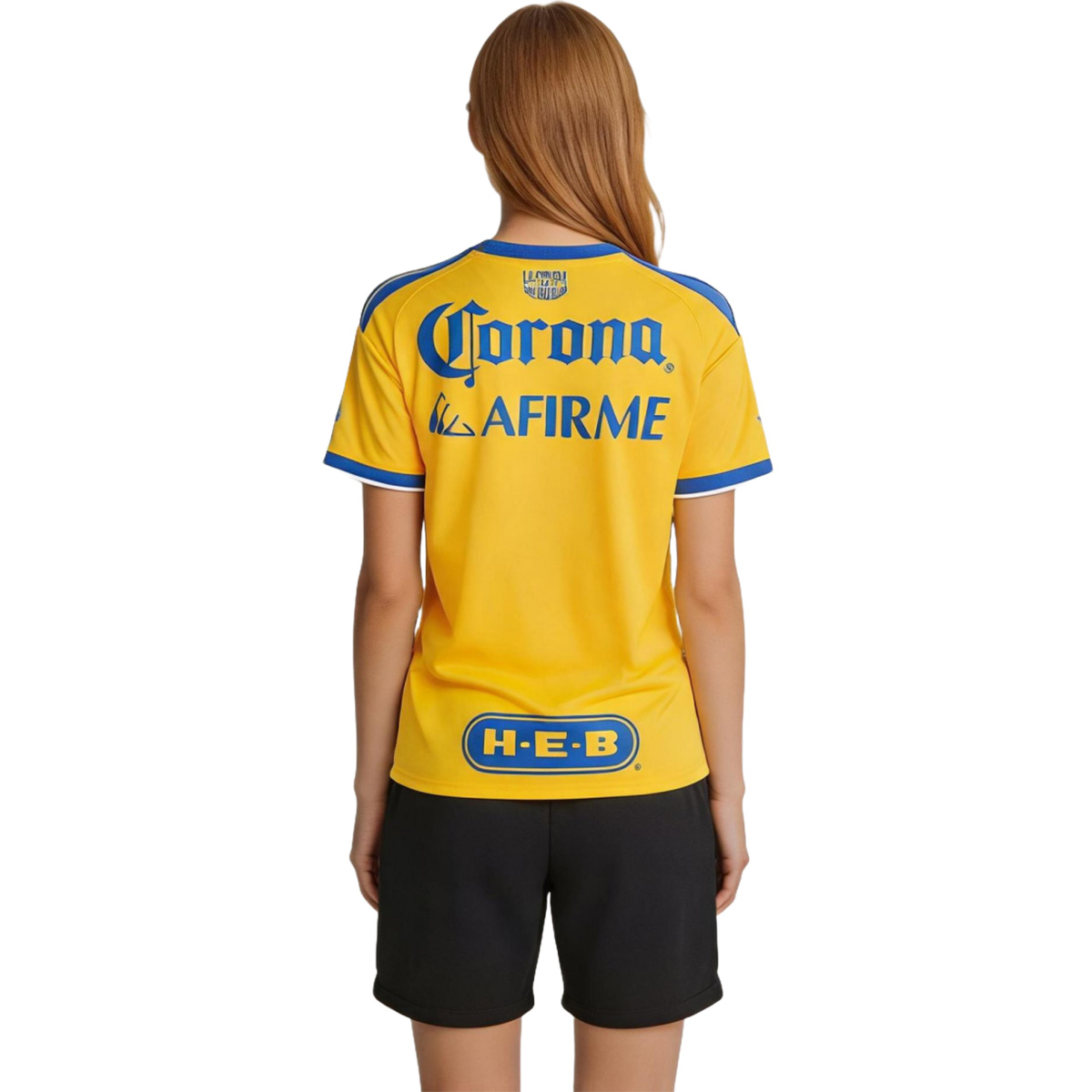 Women's Tigres UANL Home Jersey 2026/27 (back view)
