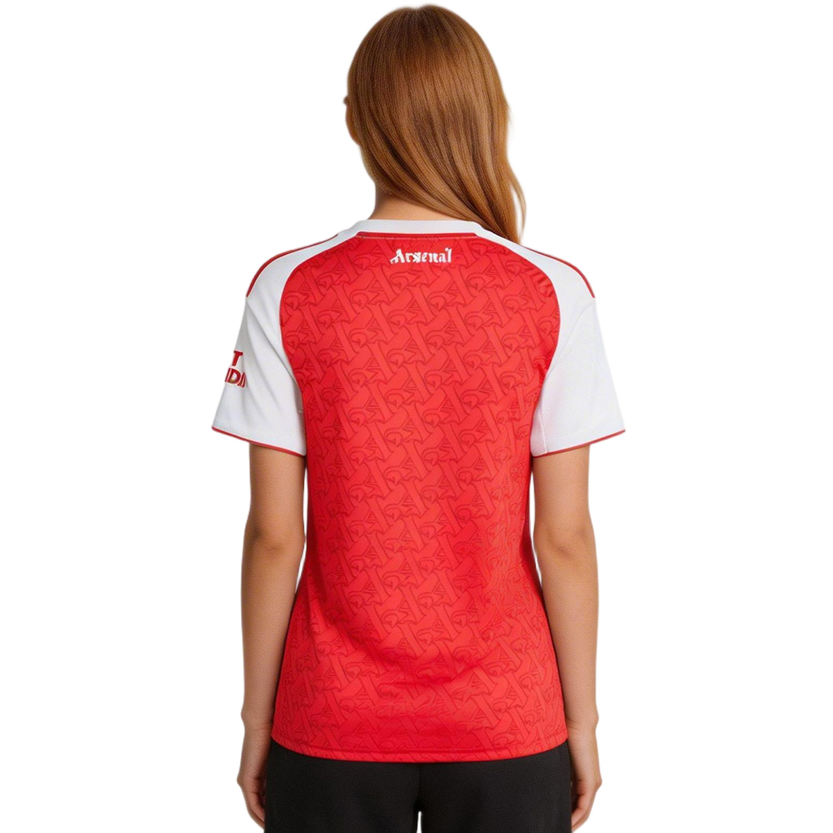 Women's Arsenal Home Jersey 2025/26 (back view)