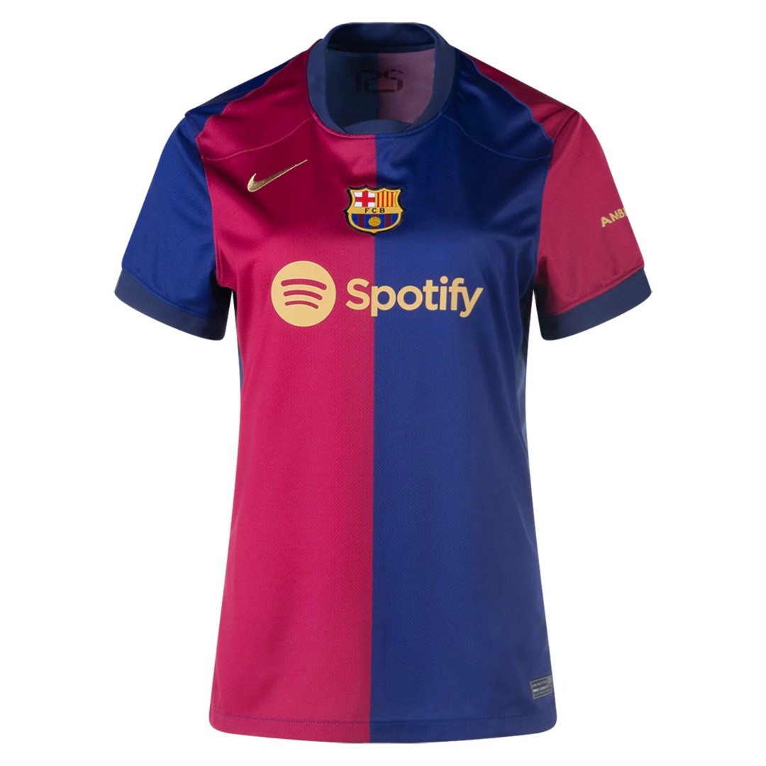 Women's Barcelona Home Jersey 2024/25 (back view)