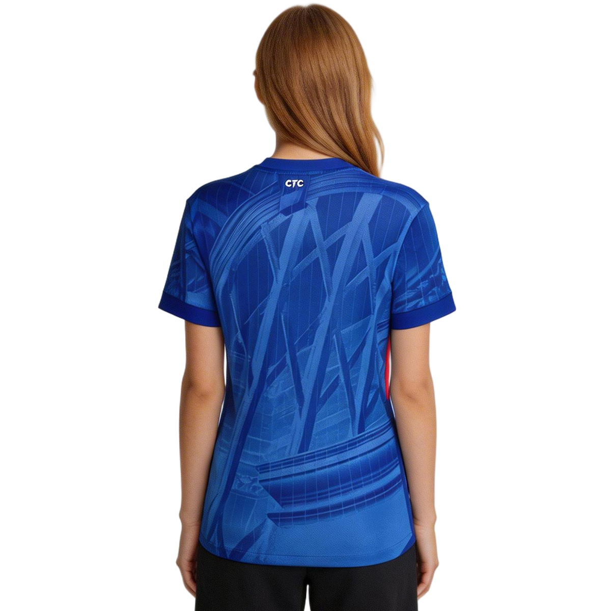 Women's Chelsea Home Jersey 2025/26 (back view)