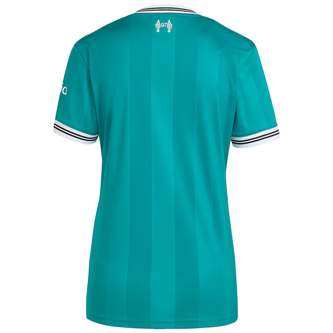 Women's Liverpool Third Jersey 2025/26 (back view)