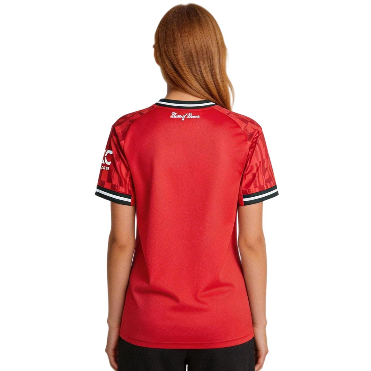 Women's Manchester United Home Jersey 2025/26 (back view)