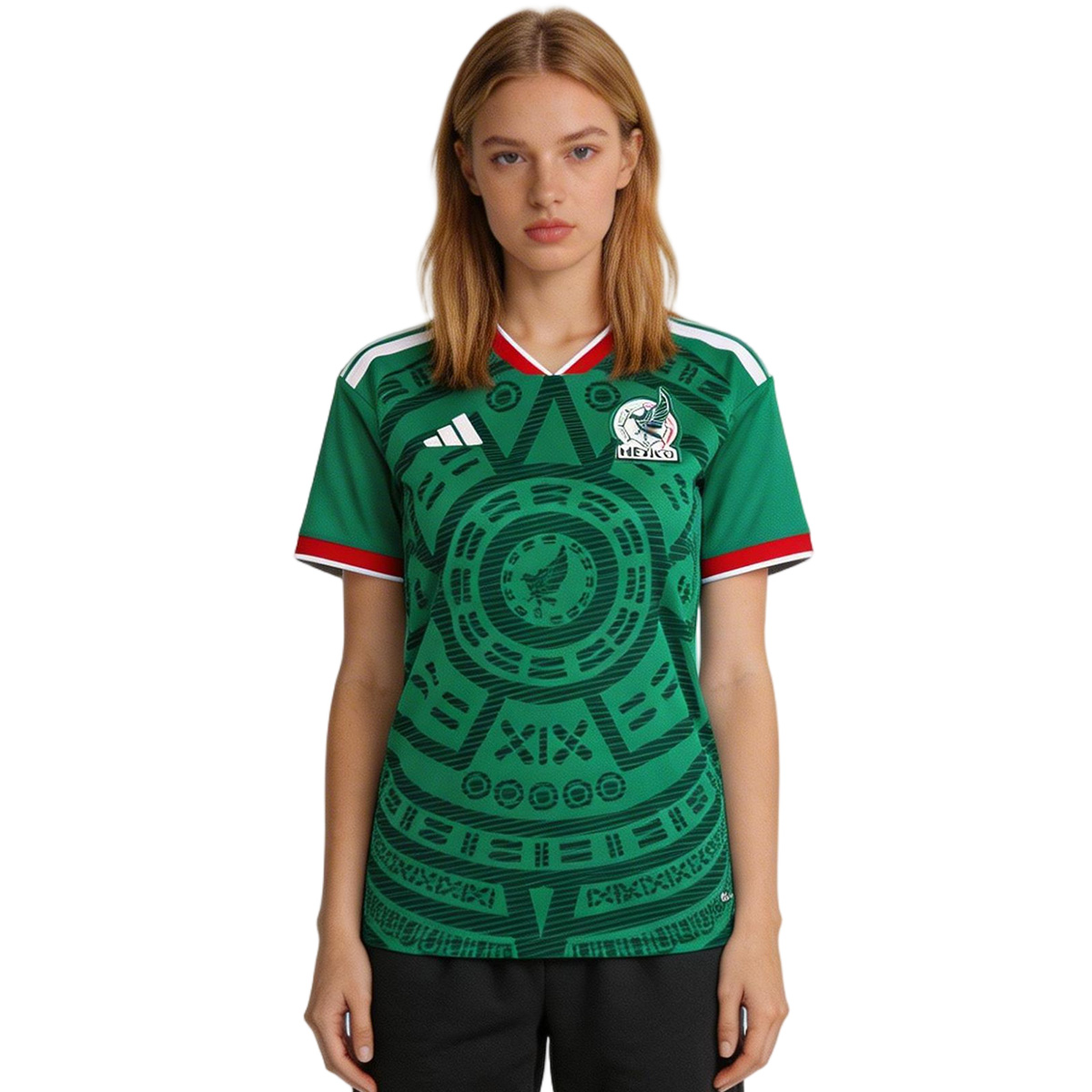 Women's Mexico Home Jersey World Cup 2026