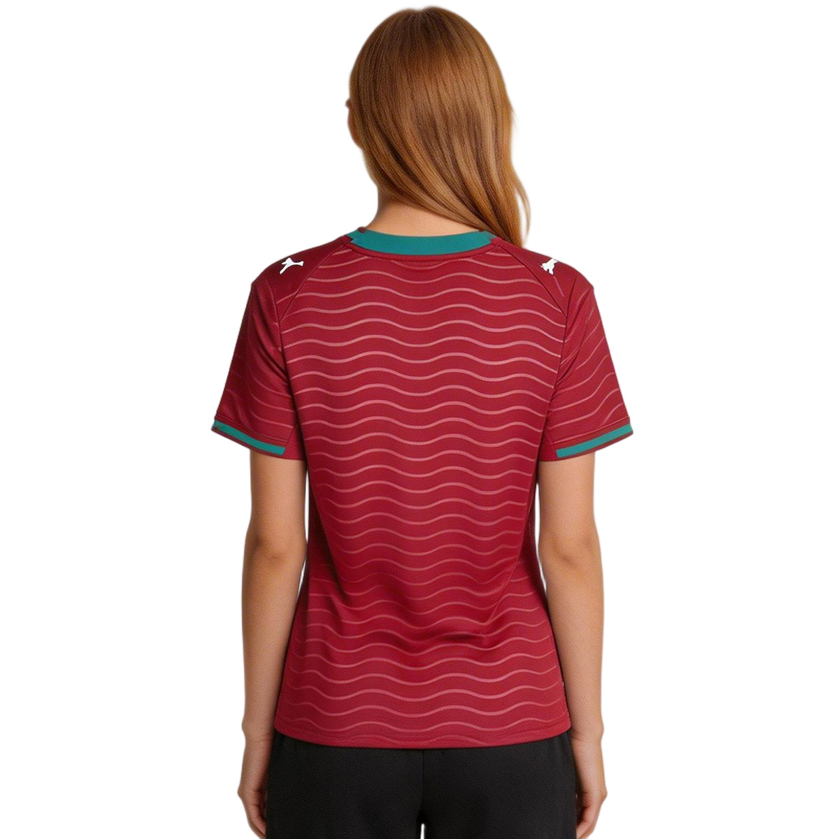 Women's Portugal Home Jersey World Cup 2026 (back view)
