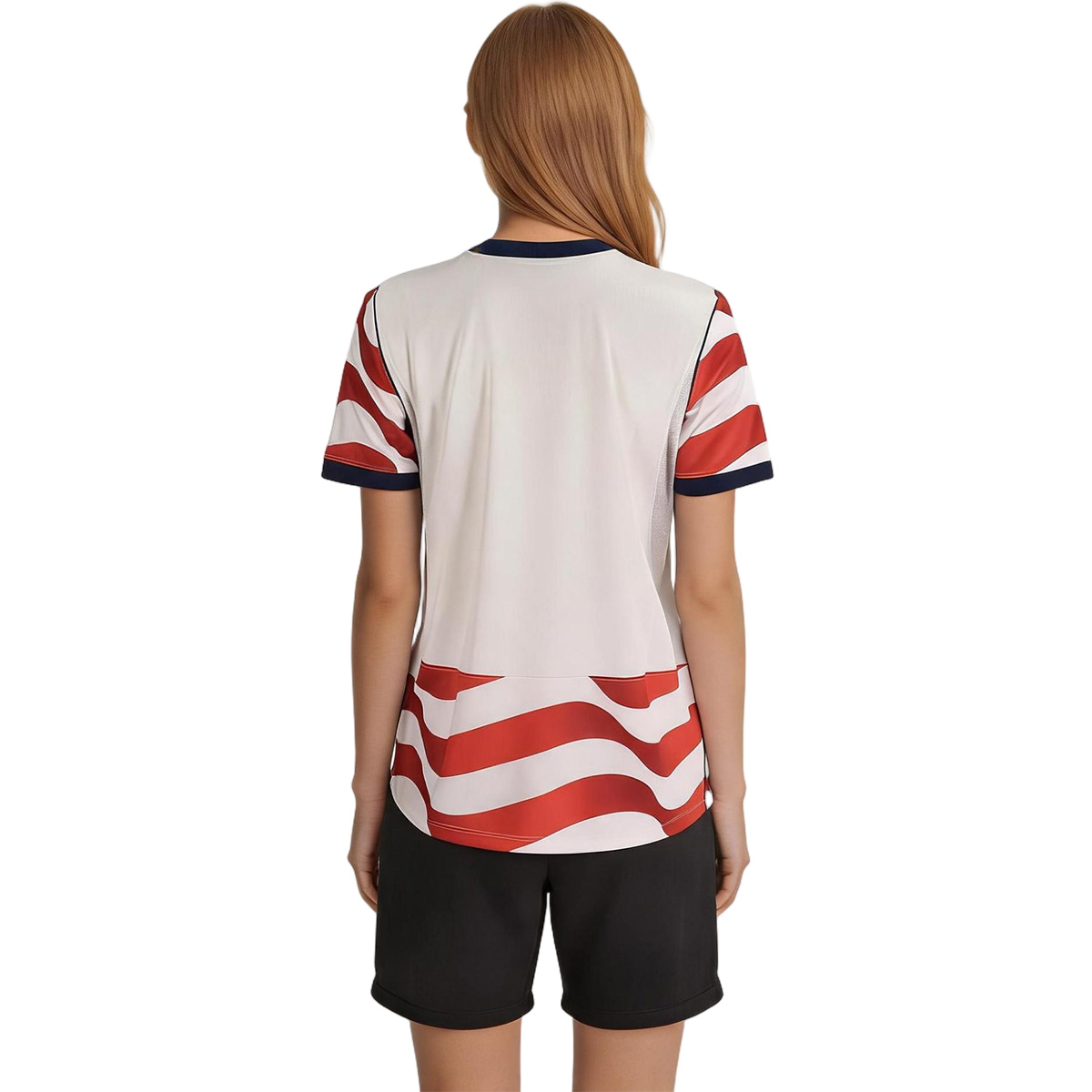Women's USMNT Home Jersey World Cup 2026 (back view)