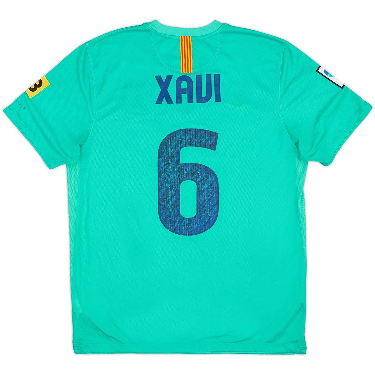 XAVI #6 Retro Barcelona Away Jersey 2010/11