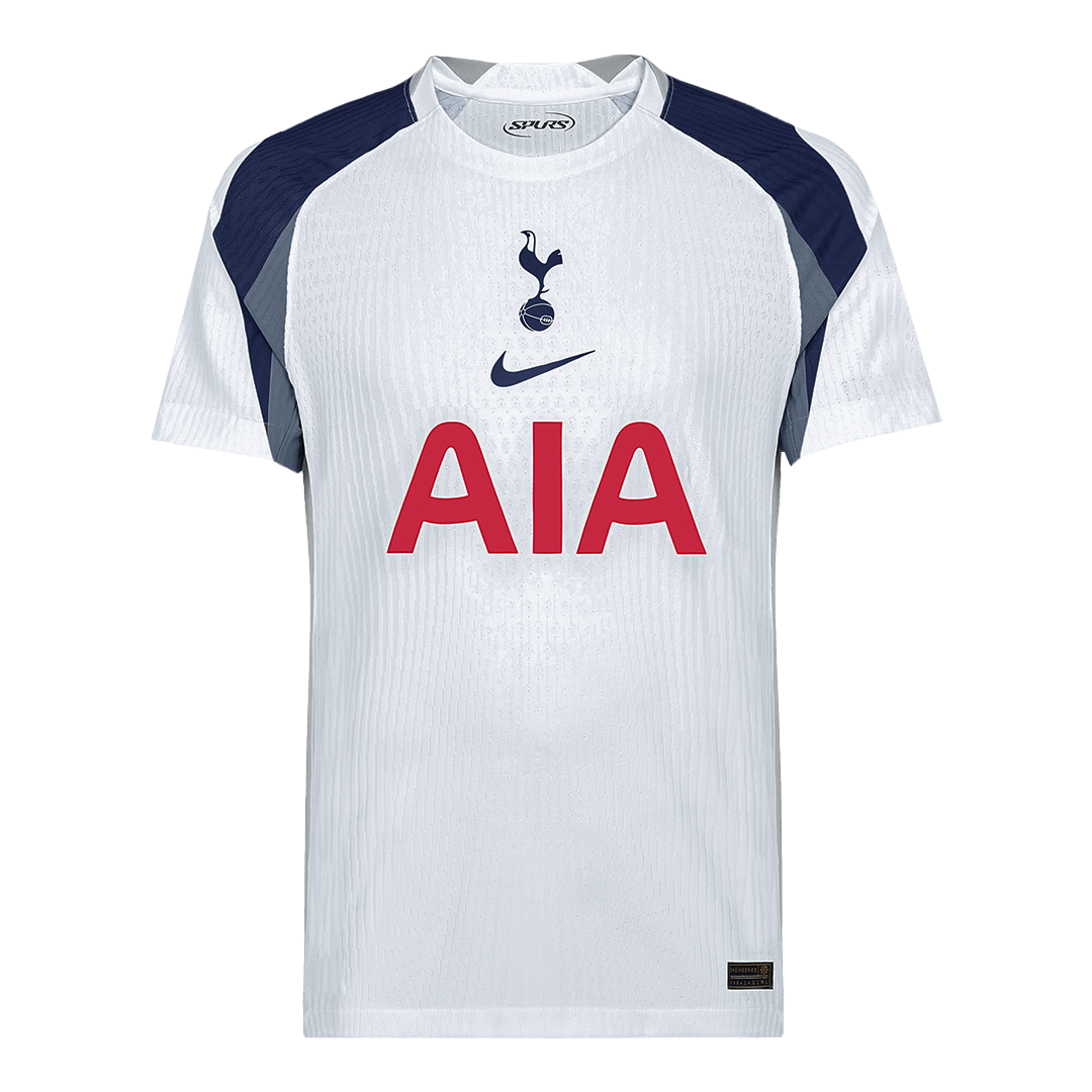 XAVI #7 Tottenham Hotspur Home Match Jersey Player Version 2025/26 - UCL (back view)