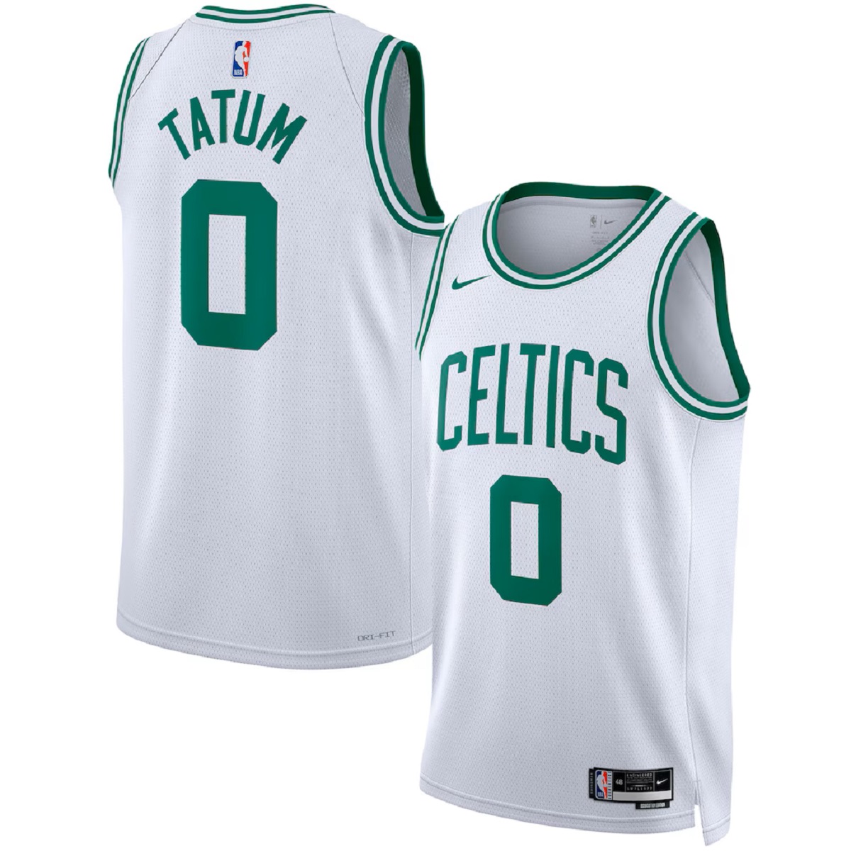 Youth Boston Celtics Jayson Tatum #0 White Swingman Jersey - Association Edition