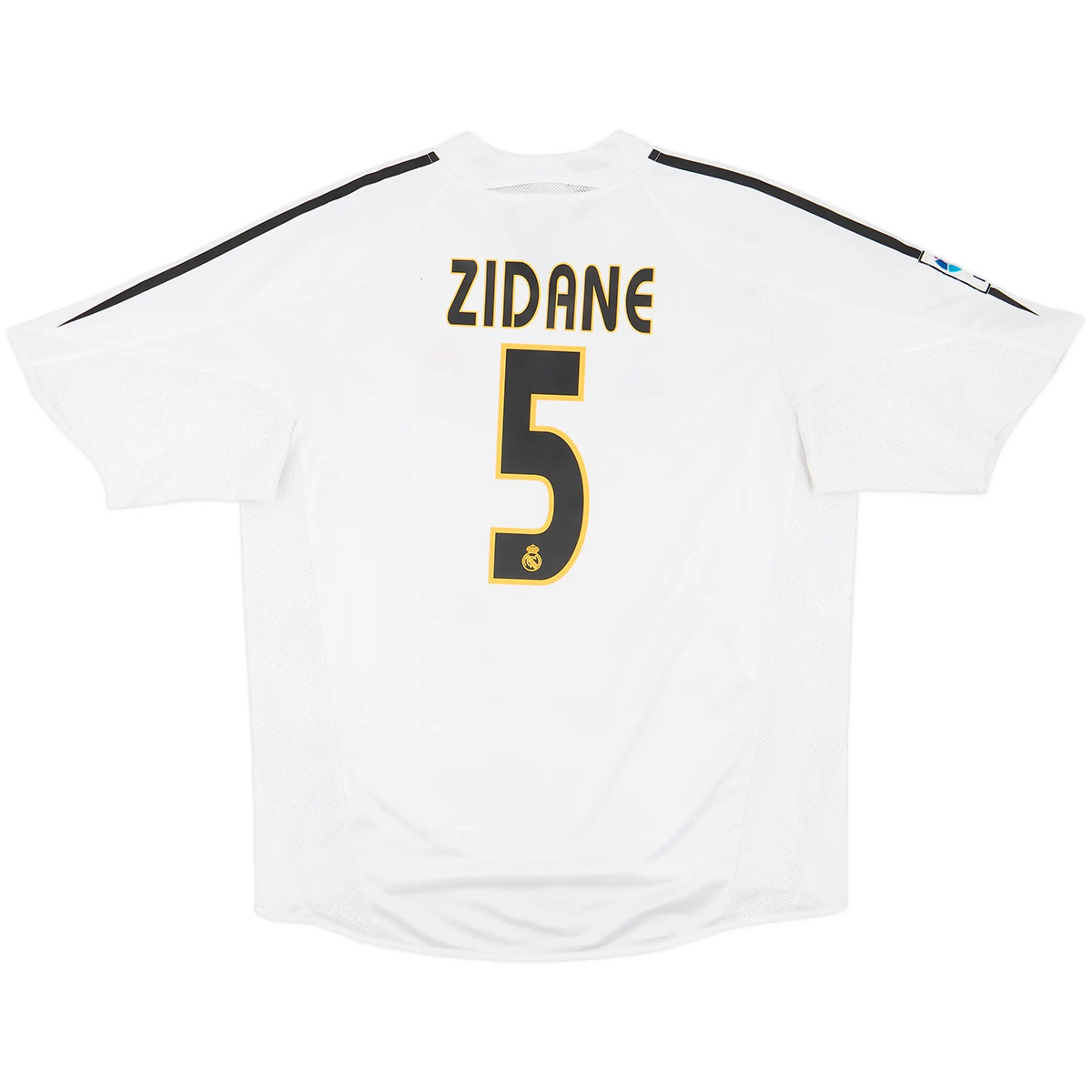 Zidane #5 Retro Real Madrid Home Jersey 2004/05