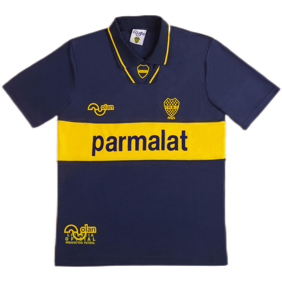 #10 Retro Diego Maradona x Boca Juniors Home Jersey 1993/95 (back view)